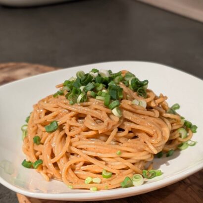 Cremige Erdnuss-Pasta