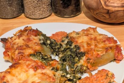 Thumbnail for Gefüllte Cannelloni mit Spinat
