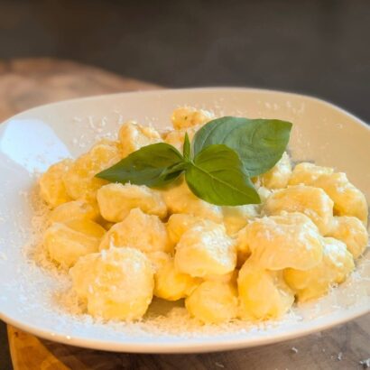 Gnocchi mit Zitronen-Sauce