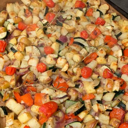Griechische Kartoffeln aus dem Ofen