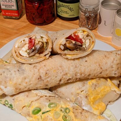 Jian Bing, chinesischer Crêpe