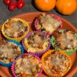 Kartoffelmuffins mit Kürbis und Champignons
