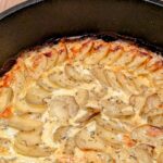Kürbis-Mozzarella-Gratin