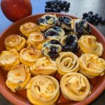 Pfannkuchen-Muffins mit verschiedener Füllung