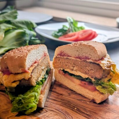 Vegetarische Ramly Burger