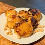 Reisbällchen mit Erdnussbutter