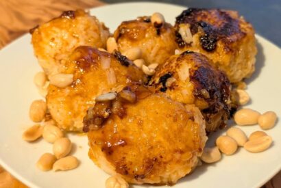 Thumbnail for Reisbällchen mit Erdnussbutter
